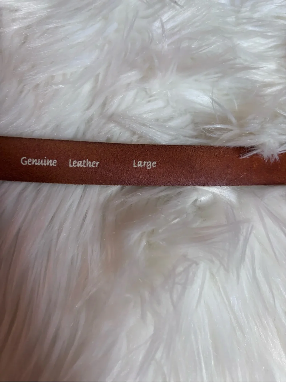 Fossil Women's Brown Leather Braided Belt with Antiqued Buckle